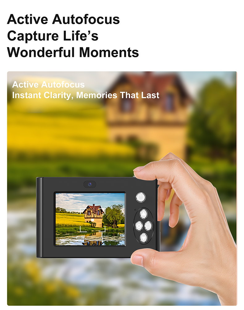 Rechargeable Mini Digital Camera for Kids 4