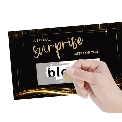 Scratch-Off Cards