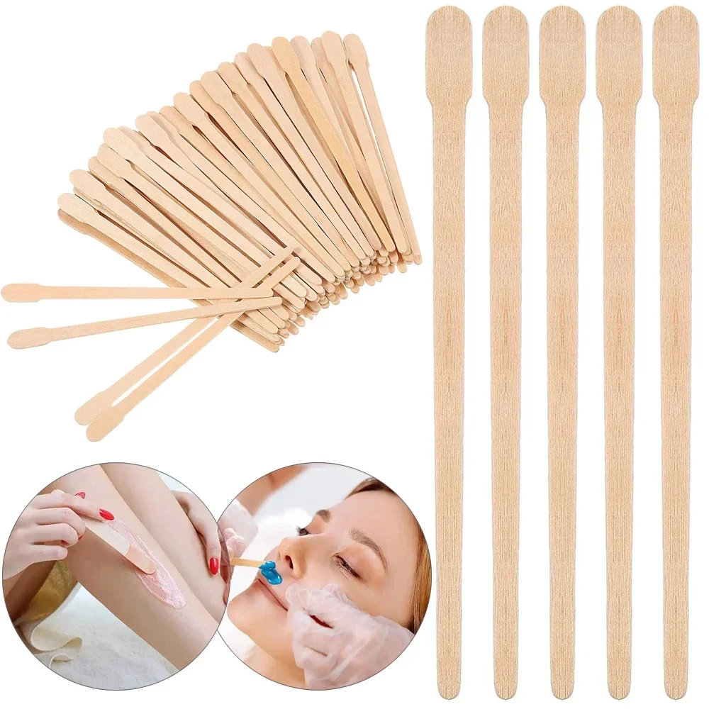 Wooden Waxing Sticks for Face and Brows 2