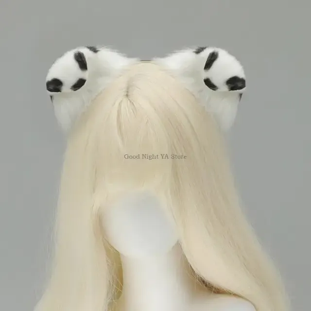 Plush Animal Ear Headband 3