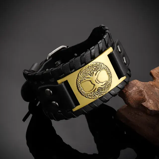 Viking Leather Bracelet 3