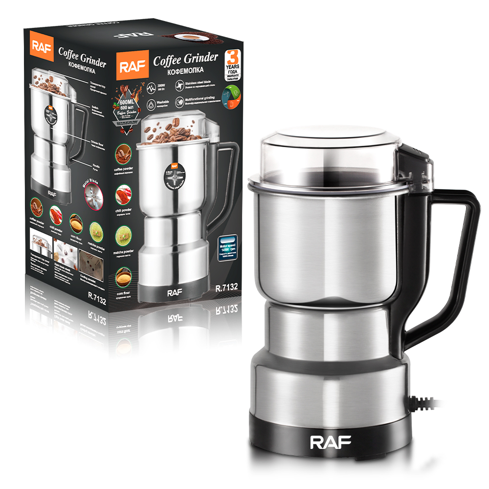 RAF Automatic Spice Nuts Mill 4 Blades Coffee