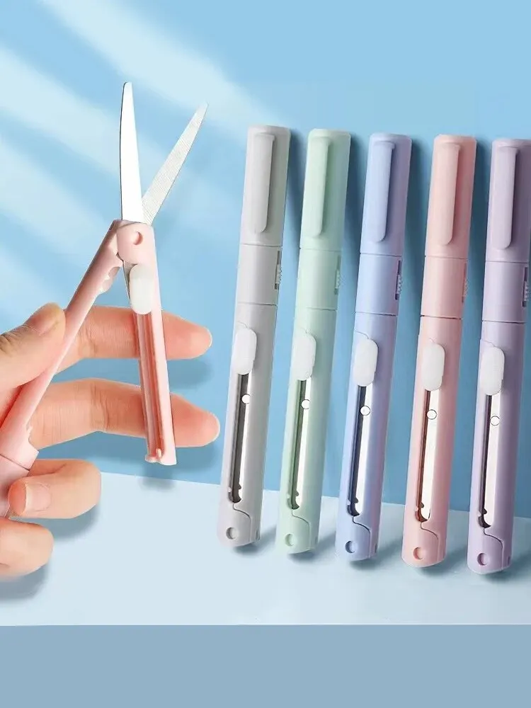 2-in-1 Mini-Papierschneider mit Stiftform 2