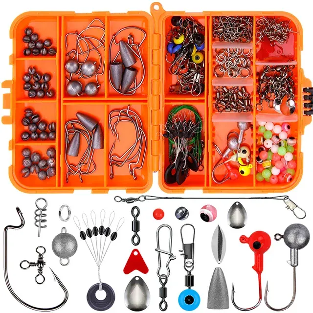 257-Piece Fishing Accessories Set with Storage Box 4