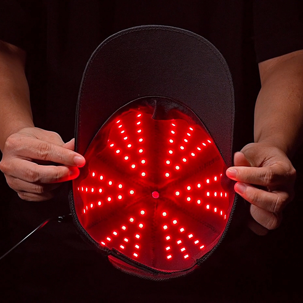 Wavelength 660nm 850nm Led Red Light Therapy Hat 4
