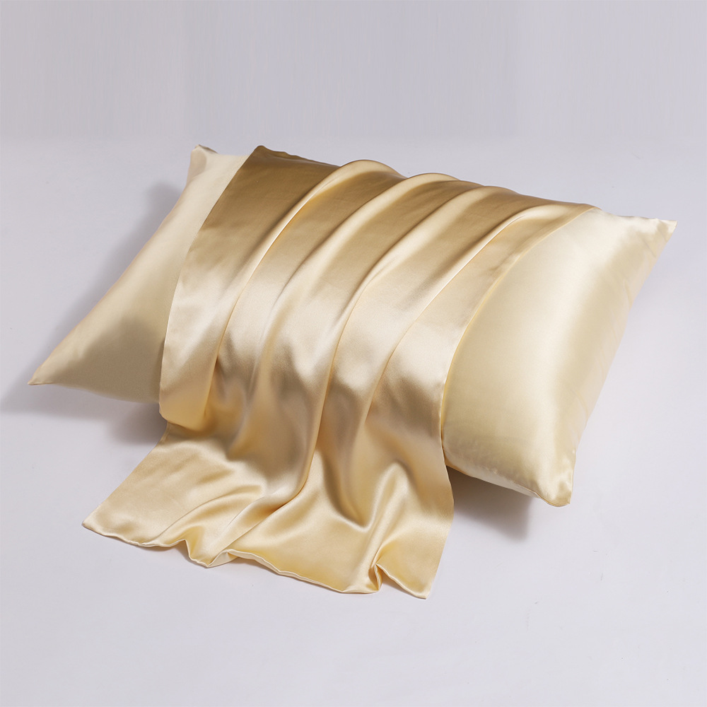 Zipper Silk Double-sided Pillowcase Household 2