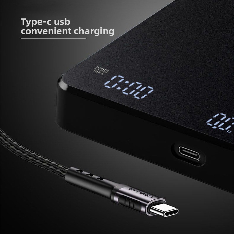 Rechargeable Digital Kitchen Scale with Timer 4