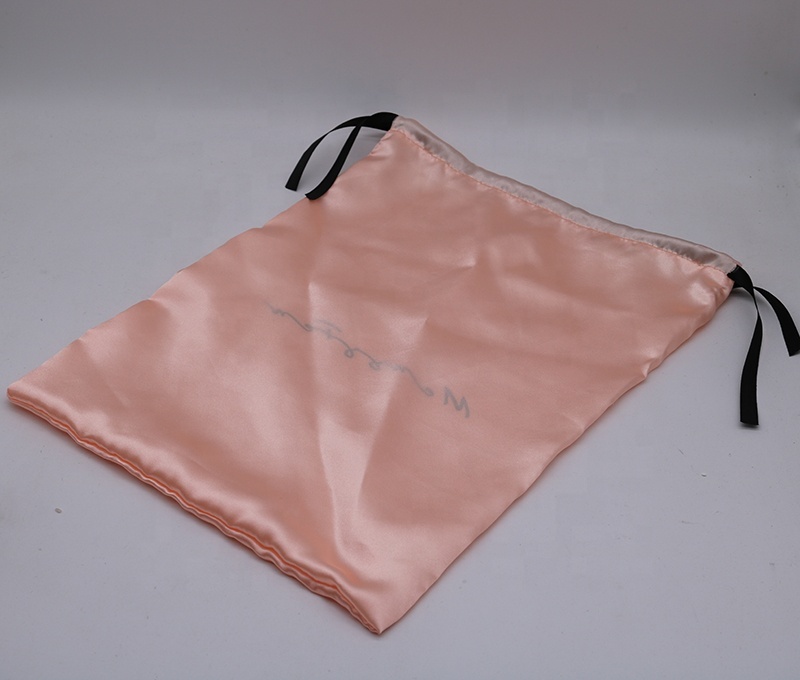 Satin-Aufbewahrungstasche für Dessous mit Kordelzug 4