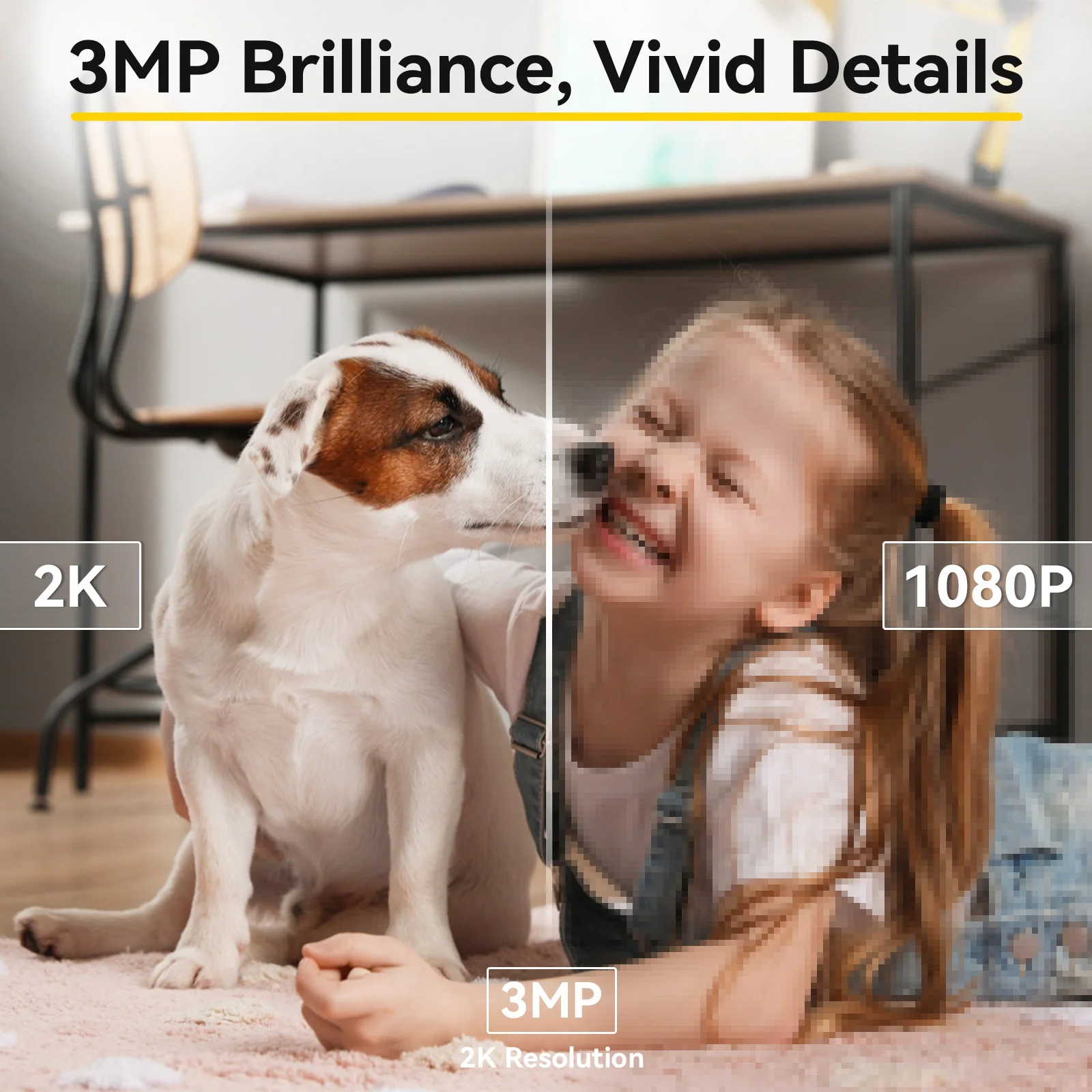 BoyKeep 3MP 5G 2 4 GHz WiFi Indoor 3