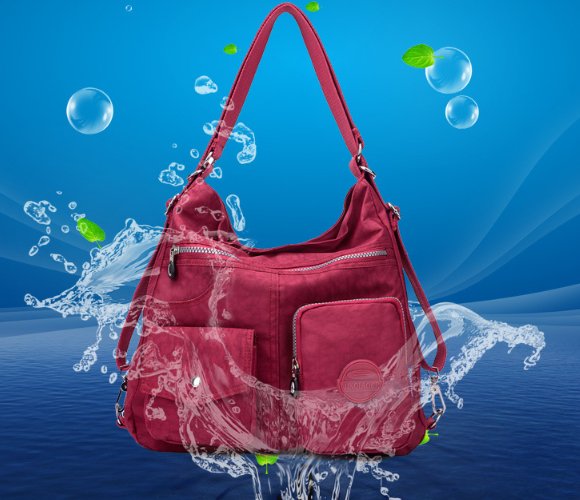 Waterproof Nylon Crossbody Bag for Women