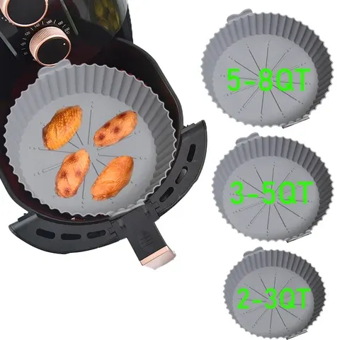 Round Silicone Liner for Air Fryer