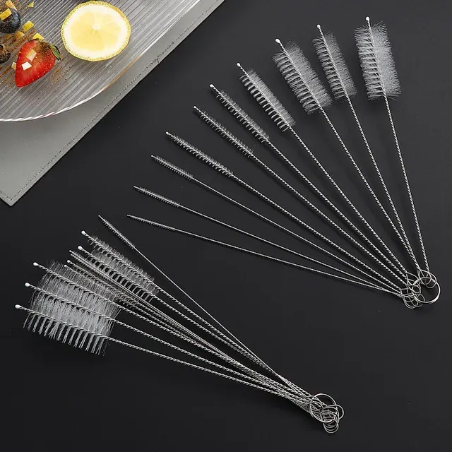 Long Nylon Multi-Use Cleaning Brush Set 4