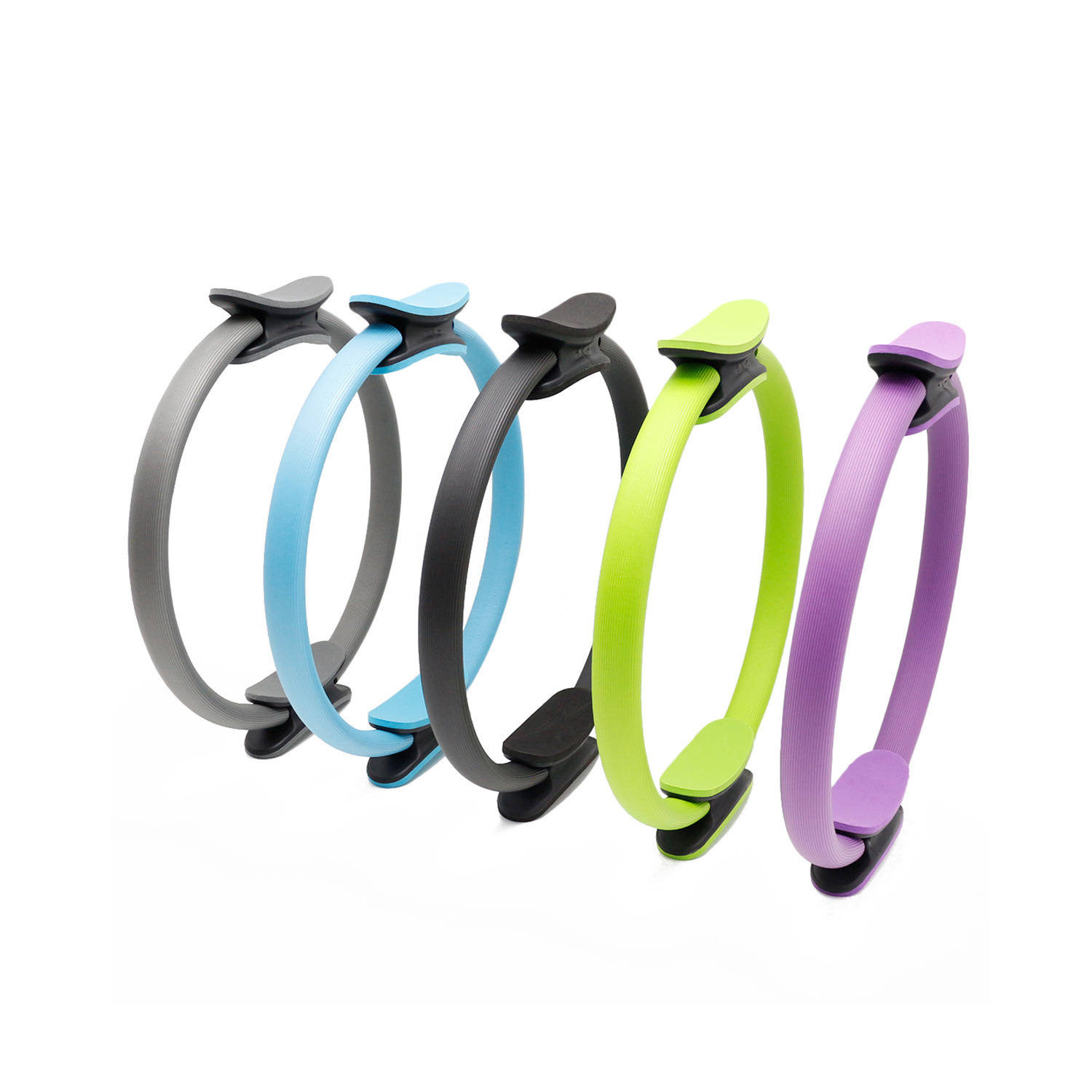LEECORK Pilates Magic Circle Exercise Ring 15 Inch 2