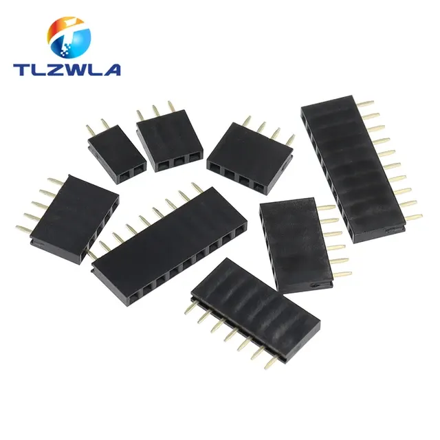 Einreihige Pfostenleiste 2,54 mm, 2–40 Pin 2