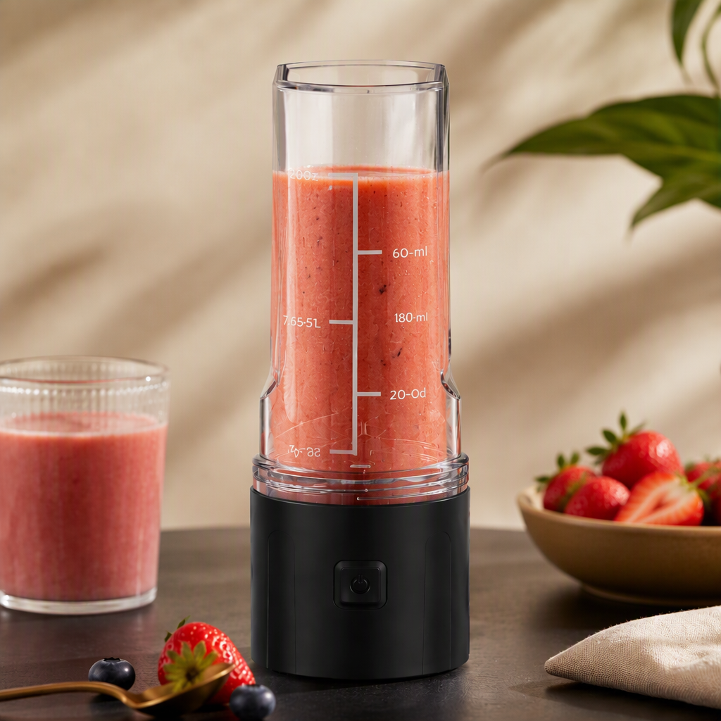 Portable Blender Shakes and Smoothies Cordless Personal Size