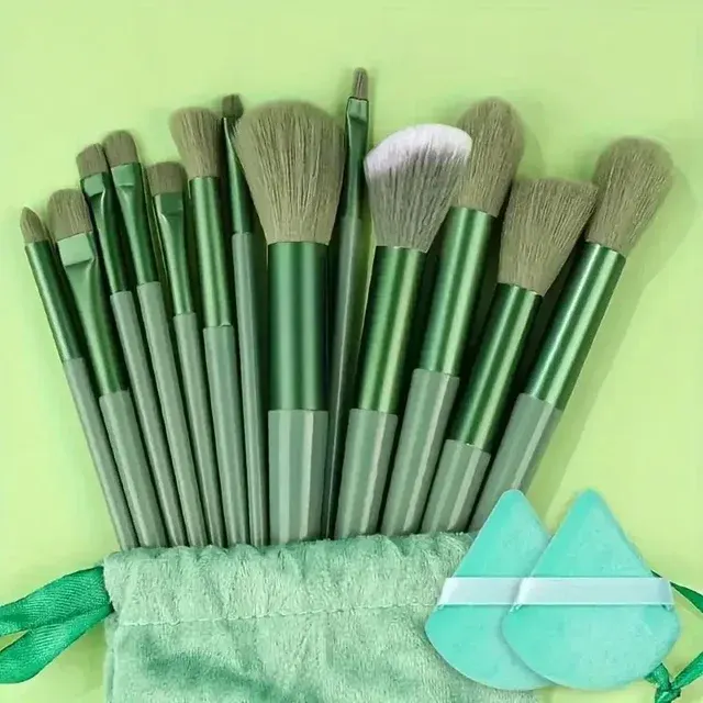 13-teiliges Make-up-Pinsel-Set aus Nylon 4