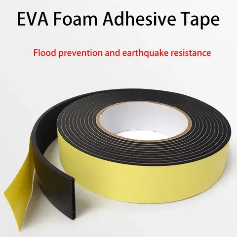 Single-Sided EVA Foam Tape, Waterproof, Shockproof