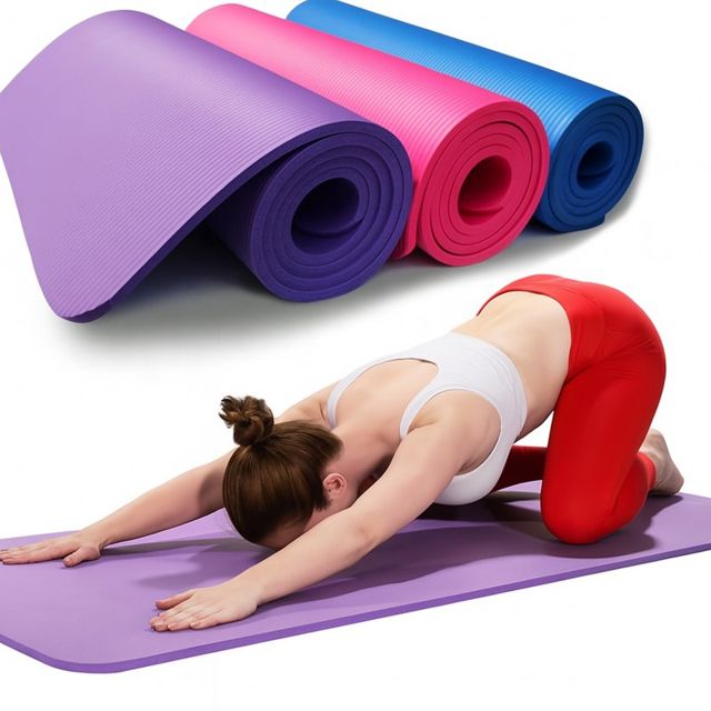 Fitnessmatte dick (8–15 mm)